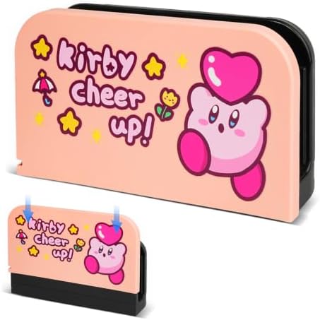 TIKOdirect Faceplate Cover for Nintendo Switch 2 Charging Dock, Hard PC Slim Shell Anti-Scratch [No Screwdriver Installation] Faceplate Protection Shell Case for Switch 2 Dock, Pink K by TIKOdirect