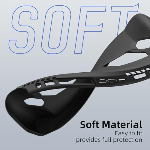 Skull & Co. GripCase Ally for ROG Ally (2023 Model): A Soft Protective Case with Textured Grips Full Protection and Stand, Shock-Absorption Non-Slip and Anti-Scratch Cover Design -Frosted Clear - Image 6