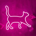 Cat Neon Sign, Pink LED Neon Light for Wall Decor, Dimmable USB Powered Cat Silhouette Neon Sign for Bedroom, Kids Room, Cat Cafe, Perfect Gifts for Cat Lovers & Pet Owners 12.99 x 12.6in by Unknown