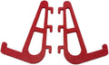 Replacement pair of mounting pegs compatible with IKEA SKADIS PEGBOARD - various colors and models - new 3d printed parts (Red, 3 Hooks) by Handmade