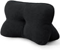 Lumbar Support Pillow Back Pain – Corduroy Reading Pillow Bed Sofa Chair by SCNUT