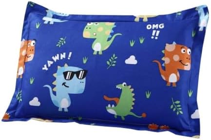 SDIII 4 Pieces Cute Dinosaur Sheets Set Queen, Soft Microfiber Dinosaur Sheets Queen Size, Dino Bed Sheet for Boys Girls Kids and Teens All Season - Image 6