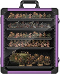 WELIDAY Miniatures Storage Case Miniatures Transport Case Aluminum Alloy Frame with Lock (X-Large Size) by WELIDAY