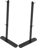 Mikikit 2pcs Height Pegboard Desk Stand Ergonomic Organizer for Office Gaming Accessories Easy Assembly Modern Design by Mikikit