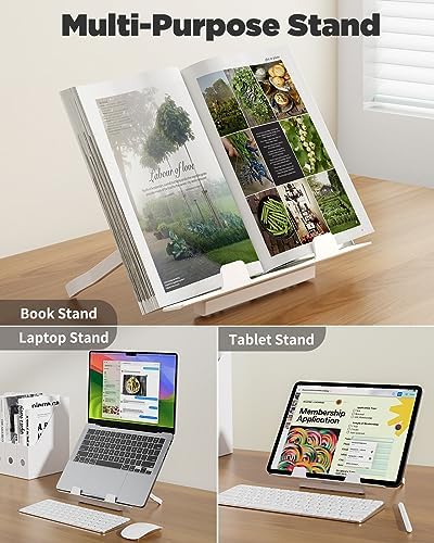 SAIJI Folding Bed Desk for Laptop, Extra Large Folding Bed Tray Table - Image 3