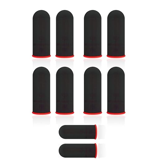 5 Pairs Thumb Sleeve Breathable Screen Finger Covers Thumb Fingertip Covers Gloves Sleeves Smartphone Gaming Gear by Unknown