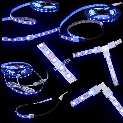 Honoson 4 Pin RGB LED Strip Connector Kit for 5050 LED Light Strips - Image 6