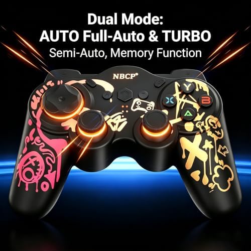 NBCP Wireless Pro Controller for Switch 2/Switch/PC/PS3/Android/iOS - Image 5