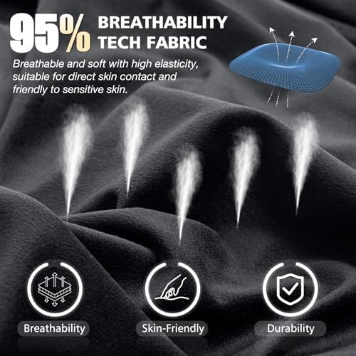 Gaming Chair with Massager 165° Reclining Computer Chair Suede Fabric-Black | Ergonomic Video Game Cahirs for Adults High Back Gamer Chair with Footrest Pocket Spring Silla Gamer with Lumbar Support - Image 5
