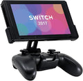 Fixture S1 Gaming Console Monitor and Controller Mount Compatible with Nintendo Switch and Pro Controller, Adjustable Video Game Holder Stand Clip, Gray by FIXTUREGAMING