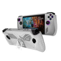 Protective Case with Stand for ROG Ally Game Console, Shockproof Cover with Bracket, Sweatproof Cover Protector for Asus ROG Ally Handhelds (White) by Unknown
