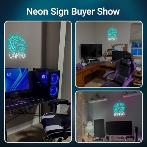 Gaming Neon Sign for Teen Boy Room Decor Video Game Neon Light - Image 4