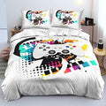 3D Print Gamepad Duvet Cover Set Gaming Comforter Covers and Pillowcases King Size Black Color Bed Set Gamer Beddings Boy Kid Bedroom Decorations… by Holiyjog