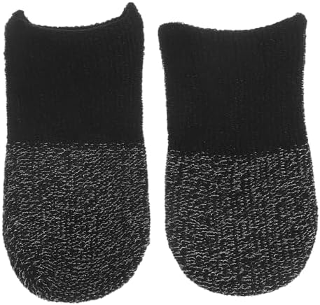 STOBOK 10 Pairs Gaming Finger Sleeves: -Slip Sweatproof Fiber Touchscreen Thumb Sleeves Comfortable Breathable Finger Gloves for/Tablets Accessories by STOBOK
