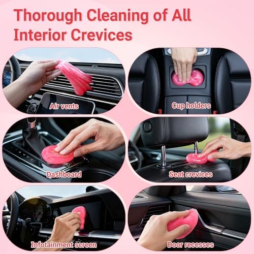 ColorCoral Cleaning Gel Dust Cleaner for PC Keyboard Car Detailing, 160g - Image 5