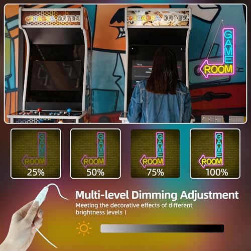 Game Room Neon Sign Retro Video Game Neon Lights for Teen Boy - Image 5