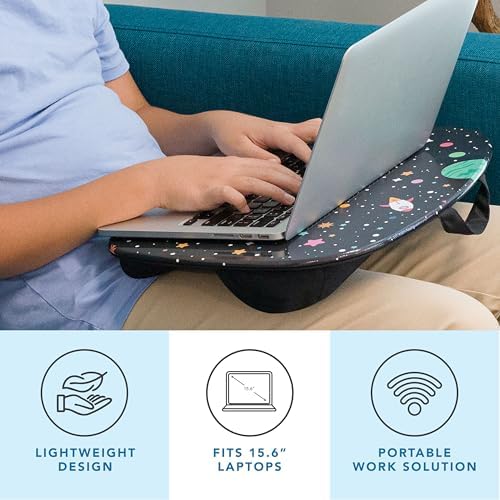 LAPGEAR MyStyle Lap Desk – Space Odyssey, Fits 15.6” Laptops - Image 2