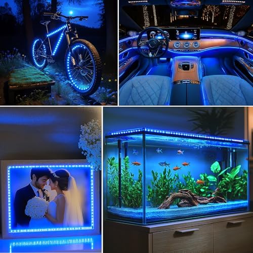 echosari Strip Lights USB 9.8Ft 180 LED Strip Lights Cuttable Each 2835 SMD - Image 2