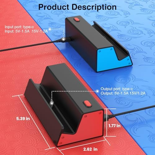 HEIYING Switch Charger Dock for Nintendo Switch 2 / OLED/Lite - Image 4