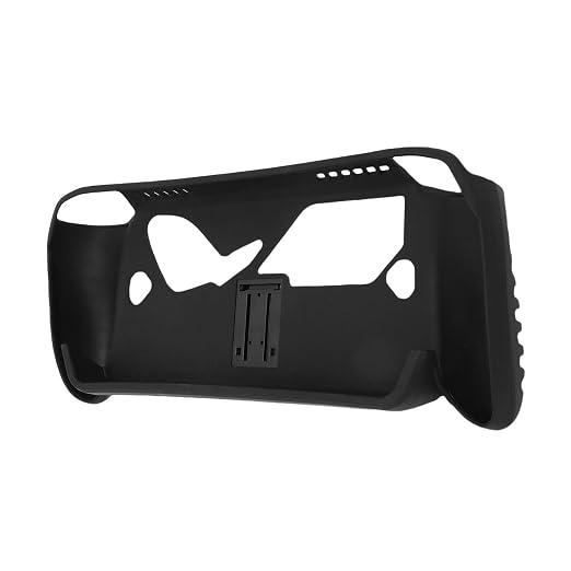 Protective Case with Stand for ROG Ally X 7in 2025 Console, Ultra Gaming Protector Cover, Soft Lightweight Silicone Case Cover, Black - Image 6