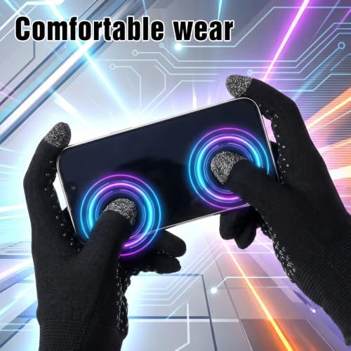 Gaming Gloves for Sweaty Hands, Ultra-Thin Full-finger Gaming Gloves - Image 4