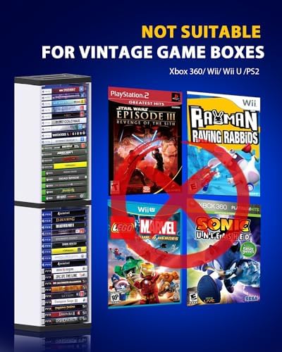 Nargos Video Game Storage Stand Tower - Image 4