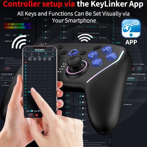 NBCP V8 Wireless Controller for Switch,Steam Deck,PC,Mobile - Image 4