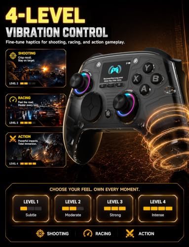 AOC PC Controller with Interactive Screen, Hall Effect Sticks & Triggers - Image 5