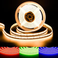 RGBW COB LED Strip Light 20ft RGB+2700K 12V Color Changing UL-Listed LED Light Strip Multicolored Flexible RGB Lights for Party Decoration Home DIY Lighting Projects(NO Adapter or Controller) by GINGSOW