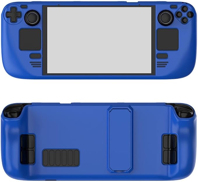 Multi-Color Lightweight Protective Shell for Steam Deck OLED PC Gaming Handheld, Anti-Drop Comfort Touch Protective Cover with Stand Bracket by Unknown