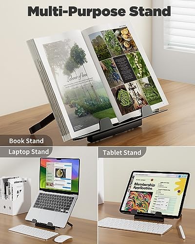 SAIJI Laptop Desk for Bed, XX-Large Foldable Bed Tray Table, 25.6" x 19.3" - Image 3
