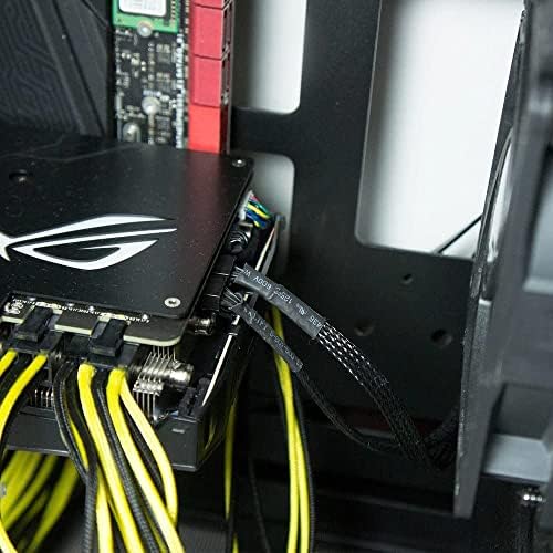 Gebildet 10pcs 4 Pin PWM Fan Extension Power Cable Connector Case Male to Female for Computer Compatible with 4 Pin and 3 Pin PWM Fan - Image 6