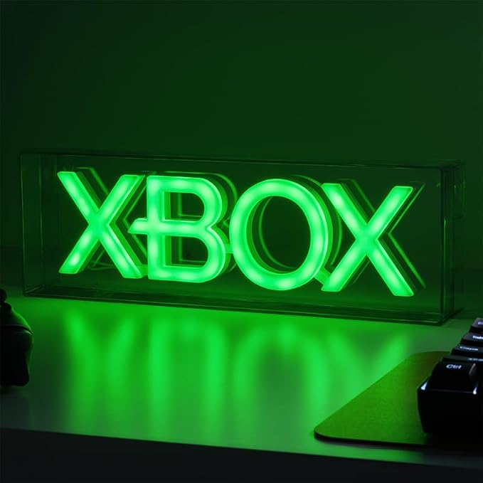 Paladone Xbox LED Neon Light, Free Standing or Wall Mountable Gaming Desk Accessories, Game Room Decor & Gift for Gamers, 11.7" Wide - Image 5
