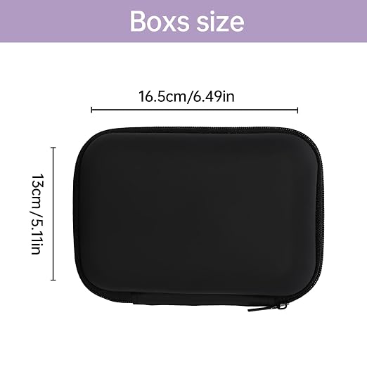 HideRacoon Retro Handheld Game Console Case, Black - Image 6