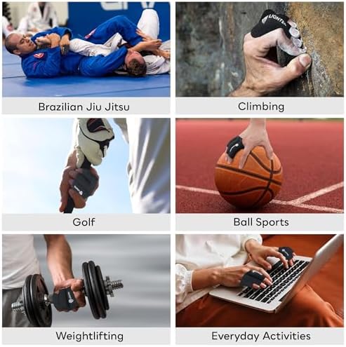 LIONTEK Triple Flow Finger Sleeve V3 Pair — Joint Support & Compression for Activity, BJJ, Fitness, Volleyball, Basketball, and More (X-Large) - Image 3
