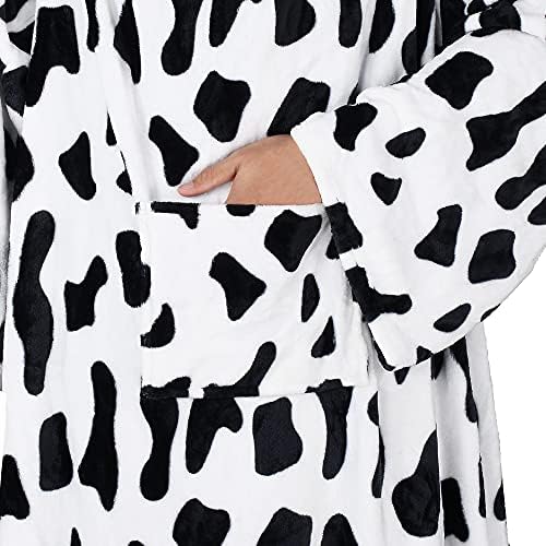 Catalonia Wearable Blanket with Sleeves for Women & Men, Fleece Wrap Throw - Image 5