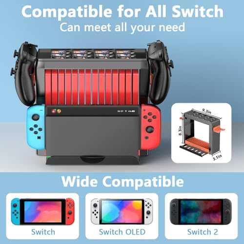 Switch Games Organizer Station for Switch 2/Switch/Switch OLED - Image 3