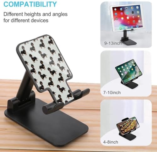 Compact Doxie Dachshund Weiner Dog Pet Dogs Desktop Cell Phone Holder - Image 3