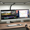 ONEMIX LED Desk Lamp with Base, 42-Inch 4-Panel Light for Dual Monitors by DeskLamp