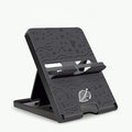 Adjustable Playstand Holder with 5 Angles for Comfortable Viewing, Portable for Travel, Black, 1 x Playstand, Suitable for GAMERS (B) by Unknown