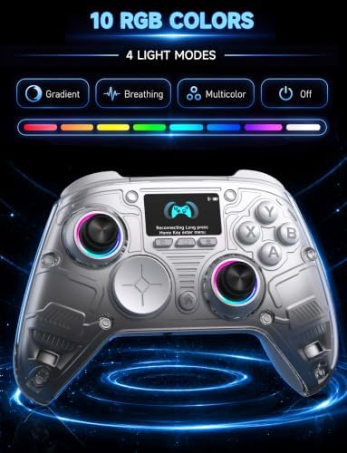 AOC PC Controller with Interactive Screen, Hall Effect Sticks & Triggers - Image 6