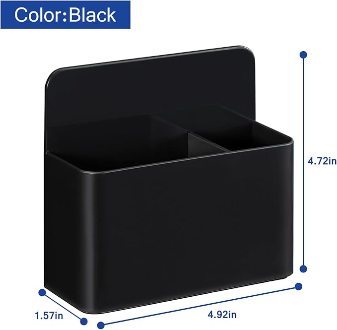 Simetufy Magnetic Dry Erase Marker Holder, Magnetic Pen Holder, Black - Image 3