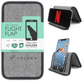 Flight Flap Airplane Phone Holder - Foldable Phone Stand for Plane Travel by FlightFlapbyFolden