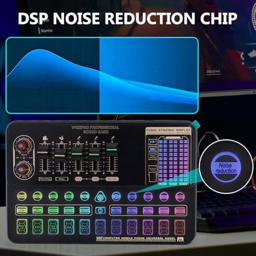 Also GO Podcast Equipment Bundle, V10XPRO Audio Mixer with Voice Changer - Image 5