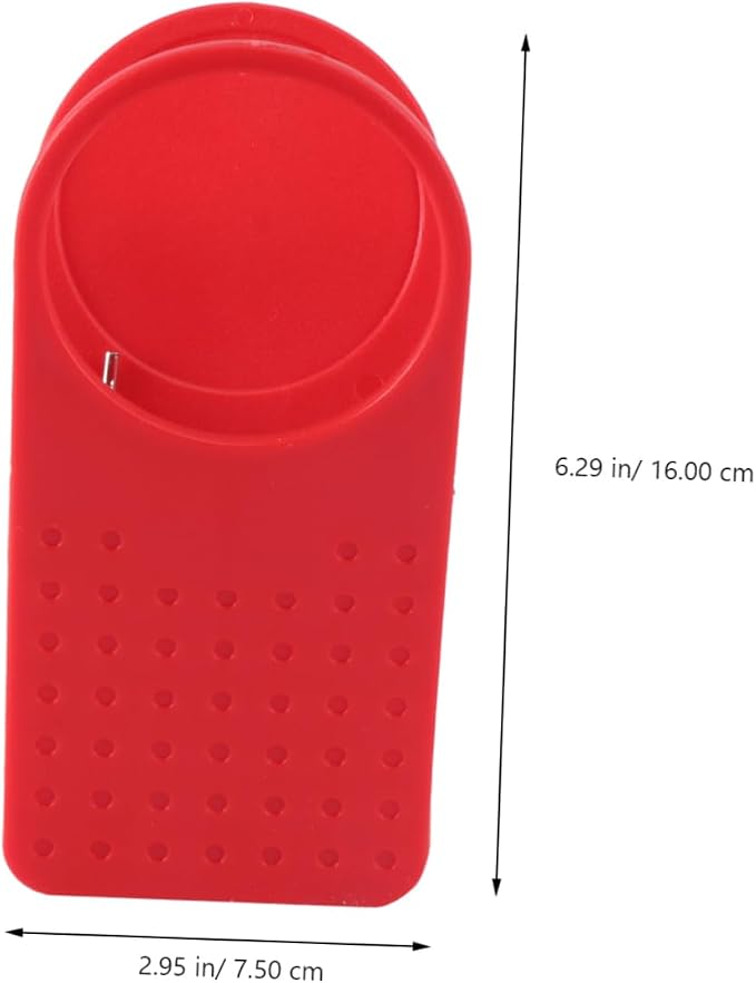 STOBAZA 3pcs Plastic Clip Table Cup Holder Clamp Random Drink Holder for Office Home Restaurant Fits Standard Cups and Cans - Image 2