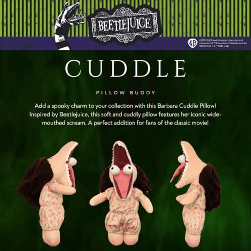 Franco Beetlejuice Barbara Maitland Bedding Super Soft Cozy Decorative Pillow, (Officially Licensed Product) Collectibles - Image 3