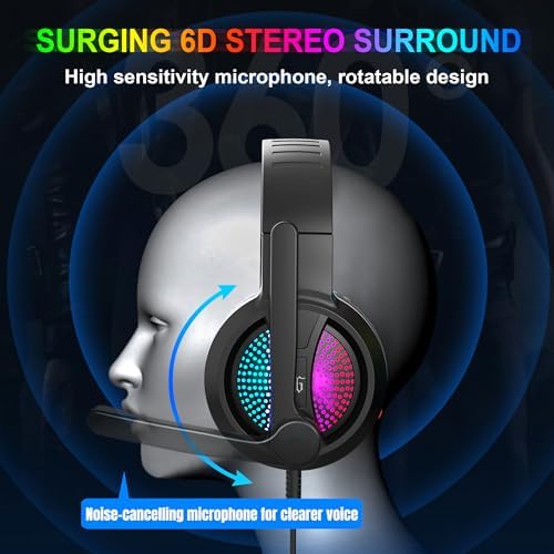 DGG Gaming Keyboard and Mouse, Headphones, Mouse pad Combo for PC Gamers - Image 5