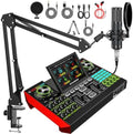 tenlamp G10 Audio Mixer Bundle with Microphone for Creators by tenlamp