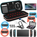 ivoler 21-in-1 Accessories Bundle Kits for Nintendo Switch 2,Carrying Case by iVoler