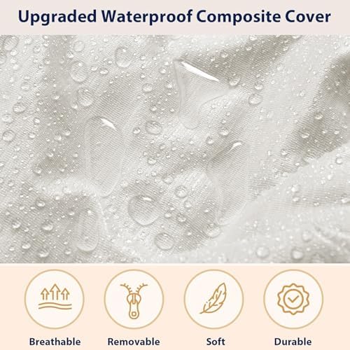 Bean Bag Cover (No Filler), Faux Fur Beanbag Chairs Covers Only, Stuffed Animal Storage Bean Bag, Giant Washable Beanbag Cover Without Filling, 5FT, White - Image 6